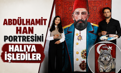 Abdülhamit Han Portresini Halıya İşlediler