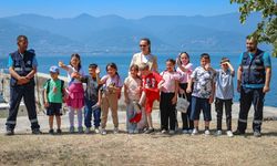 Öğrenciler Sapanca Gölü’nü ilk kez gördü