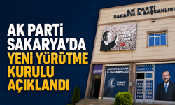 AK Parti Sakarya'da Yeni Yürütme Kurulu Açıklandı
