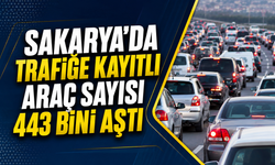 Sakarya’da Trafiğe Kayıtlı Araç Sayısı 443 Bini Aştı