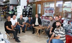 Başkan Yıldız Alifuatpaşa’da esnafla buluştu