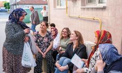 AK Parti Edirne İl Başkanı İba, Abdurrahman Mahallesi sakinlerini ziyaret etti