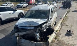 Balıkesir'de iki otomobilin çarpıştığı kazada 1 kişi yaralandı