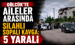 Gölcük'te Aileler Birbirine Girdi: Silahlı ve Sopalı Kavgada 5 Yaralı