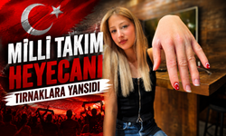 Düzce’de Milli Takım Coşkusu Tırnaklara Taşındı