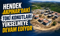 Hendek'teki TOKİ Konutlarında Çalışmalar Sürüyor: 441 Konut ve 10 Dükkan Yükseliyor
