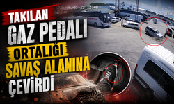 Gaz Pedalı Takılan Otomobil Ortalığı Savaş Alanına Çevirdi: 7 Araç Hasar Gördü