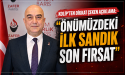 Kolip'ten Dikkat Çeken Açıklama: "Önümüzdeki İlk Sandık Son Fırsat"