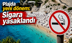 Plajda yeni dönem: Sigara yasaklandı