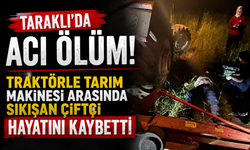 Taraklı'da Acı Ölüm! Traktörle Tarım Makinesi Arasında Sıkışan Çiftçi Hayatını Kaybetti