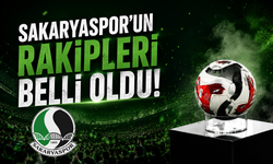 Sakaryaspor’un Rakipleri Belli Oldu!