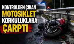 17 Yaşındaki Motosiklet Sürücüsünün Durumu Ağır