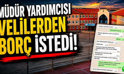 Müdür Yardımcısı Velilerden borç istedi!