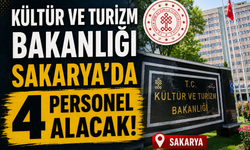 Kültür ve Turizm Bakanlığı Sakarya'da 4 Personel Alacak! İşte Şartlar