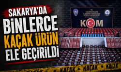 Binlerce Kaçak Ürün Ele Geçirildi