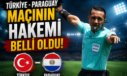 Türkiye - Paraguay Maçının Hakemi Belli Oldu