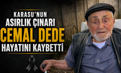 Karasu’nun Asırlık Çınarı Cemal Dede Hayatını Kaybetti