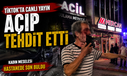 Tiktok'ta canlı yayında tehdit etti kadın meselesi hastanede bitti!