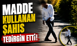 Sokakta Dengesiz İlerleyen Genç Paniğe Neden Oldu