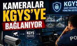 Kameralar KGYS’ye bağlanıyor