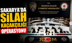 Sakarya’da silah kaçakçılığı operasyonu