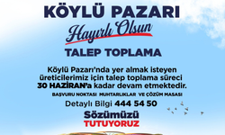 Serdivan Köylü Pazarı Başvurularında Süre Uzatıldı