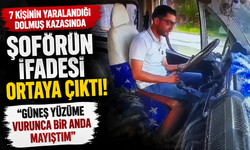 Direksiyon Başında Uyuyup Kazaya Neden Oldu! 7 Kişiyi Yaralayan Sürücüden Şaşırtan Savunma