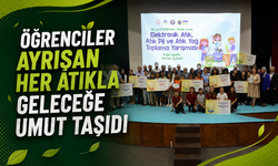 Öğrenciler ayrışan her atıkla geleceğe umut taşıdı