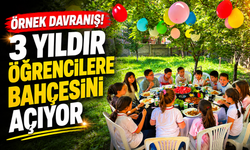 Servis Şoföründen Öğrencilerine Anlamlı Jest: Bahçesinde Döner İkram Etti