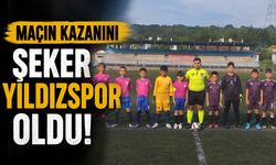 Maçın kazananı Şeker Yıldızspor oldu