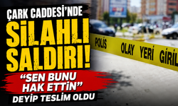 Çark Caddesi'nde Silahlı Saldırı! "Sen Bunu Hak Ettin" Deyip Kurşun Yağdırdı