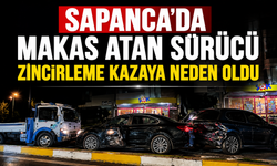 Sapanca’da Makas Atan Sürücü Zincirleme Kazaya Neden Oldu: Araçlar Hurdaya Döndü