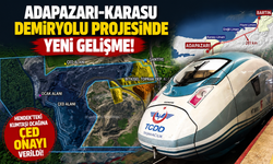Adapazarı-Karasu Demiryolu Projesinde Yeni Gelişme: Hendek'teki Kumtaşı Ocağına ÇED Onayı Verildi