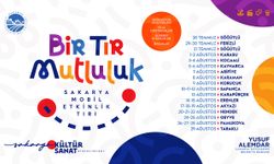 “Bir Tır Mutluluk” Yaz Boyunca Sakarya’yı Gezecek