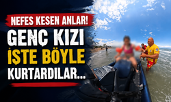 Dalgalara kapılan 15 yaşındaki genç kızın imdadına cankurtaran ekipleri yetişti