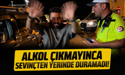 Alkolmetreye üfledi, sonucu görünce sevinçten yerinde duramadı!