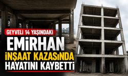 Geyveli 14 Yaşındaki Emirhan İnşaat Kazasında Hayatını Kaybetti