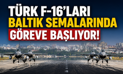 Türk F-16'ları Baltık Semalarında Göreve Başlıyor!