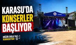 Karasu’da Yaz Konserleri Başlıyor
