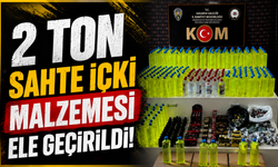Sakarya'da Sahte İçki Operasyonu: 2 Tonluk Malzeme Ele Geçirildi!