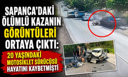 Sapanca'daki Ölümlü Kazanın Görüntüleri Ortaya Çıktı