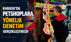 Karasu’da petshoplara yönelik denetim gerçekleştirildi