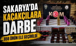 Kaçakçılara darbe: 859 ürün ele geçirildi