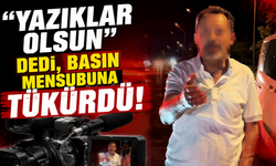 Alkollü sürücü denetimde yakalandı, basın mensubuna tepki gösterdi