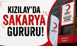 Kızılay’da Sakarya Gururu! Türkiye Genelinde 4’üncü Oldu