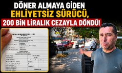 Döner almaya gitti, 200 bin liralık cezayla döndü! Baba isyan etti
