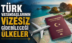 Türk vatandaşlarının vizesiz gidebileceği ülkeler