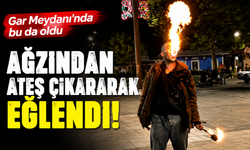 Vatandaşlar onu şaşkınlıkla izledi