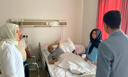 Başkan Fatih Akın’dan hastalara geçmiş olsun ziyareti