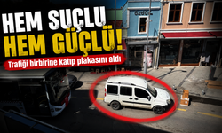 Aracını yolun ortasına bırakıp gitti: Hem suçlu hem güçlü!